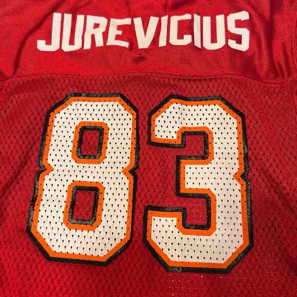 Vintage Reebok NFL Buccaneers Jurevicius #83 Jersey Toddler 2T Rare Y2K - Picture 11 of 11